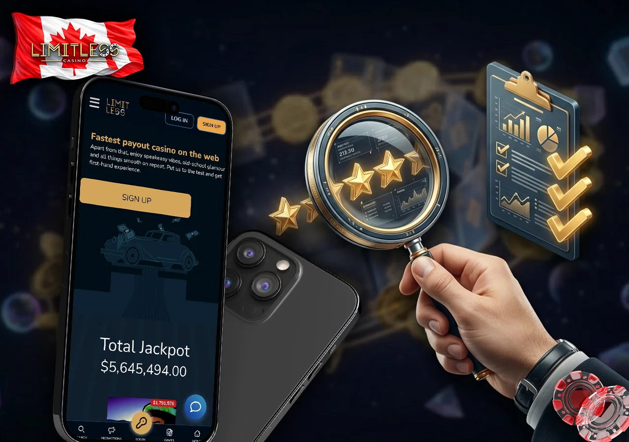 Professional expert review and detailed rating of top rated international online gambling platform for Canadian players